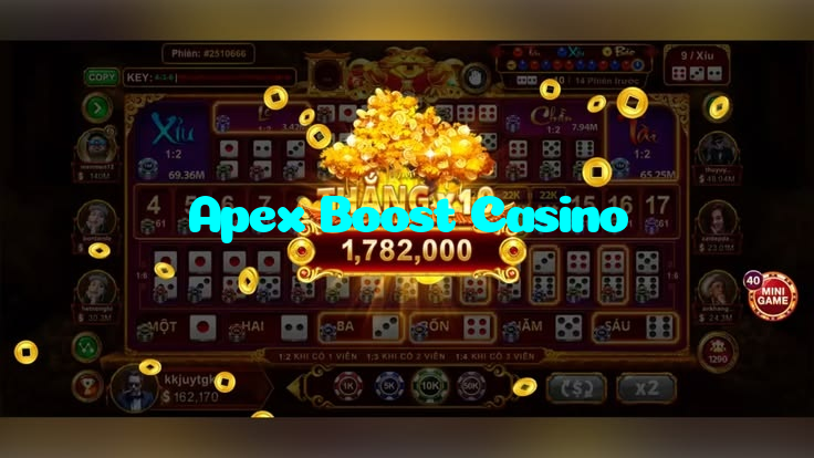 Apex Boost Casino casino presented on mobile device in Pakistan with slots and live games